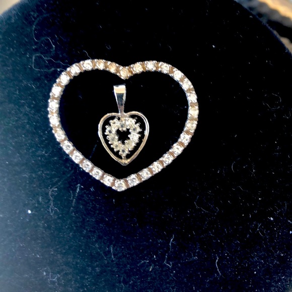 Jewelry - Two Sterling ❤️Pendants